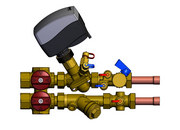 3D model PICV balancing valve